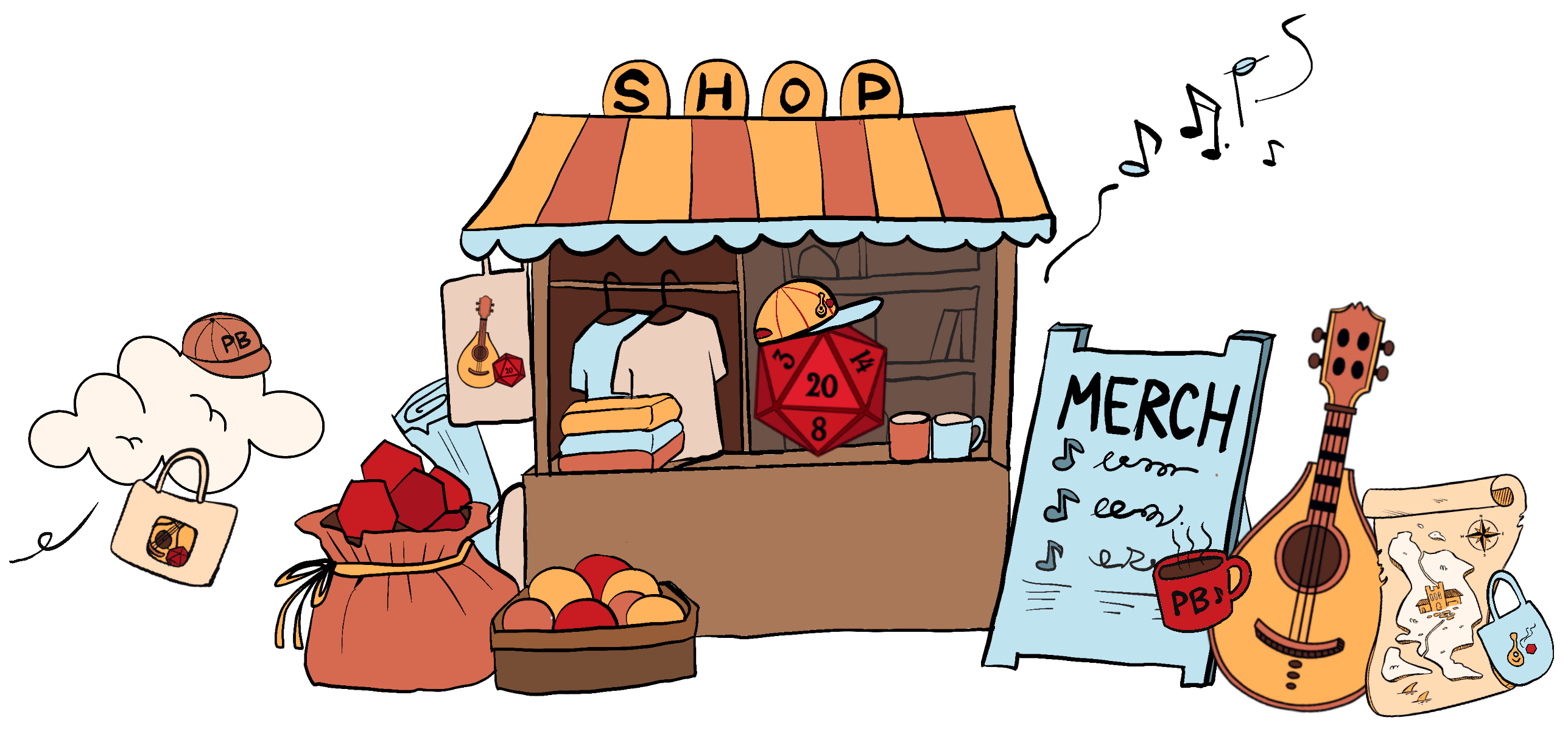 Pocket Bard Merch Shop